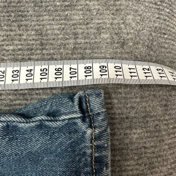 Lee Cooper Harry Style Straight Leg Dark Wash Blue Denim Jeans Mens Size 40 w - Picture 13 of 13